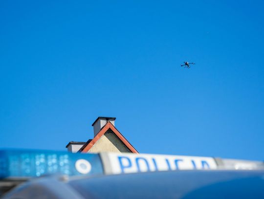 Działania policji i straży miejskiej w Elblągu. W akcji dron
