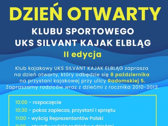 Dzien otwarty kajakarzy II edycja