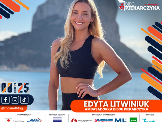 Edyta Litwiniuk ambasadorką Biegu Piekarczyka