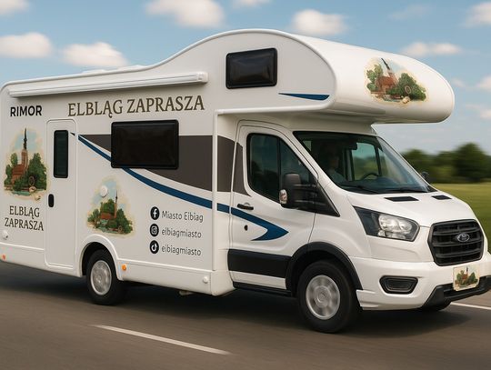 Elbląg na kółkach. Mobilny punkt turystyczny rusza w trasę