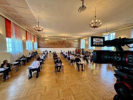 Elbląscy uczniowie zdają egzamin z dojrzałości