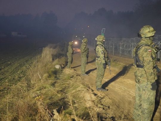 Elbląscy żołnierze na granicy polsko-białoruskiej