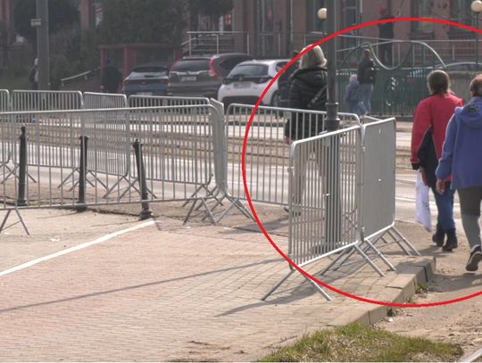 Elblążanie łamią zakaz, nawet w momencie nagrywania o tym materiału