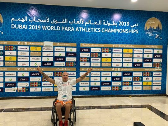 Elblążanin na Paralekkoatletycznych Mistrzostwach Świata w Dubaju