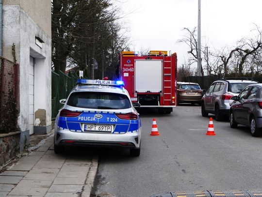 Ewakuacja uczniów ze Szkoły Podstawowej w Elblągu