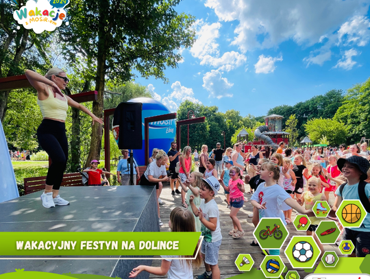 Festyn na Dolince – zumba kids, proszki holi i animacje