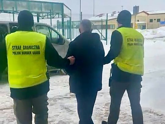 Grzechotki → Elbląg: Straż Graniczna wpadła na trop poszukiwanego Europejskim Nakazem Aresztowania
