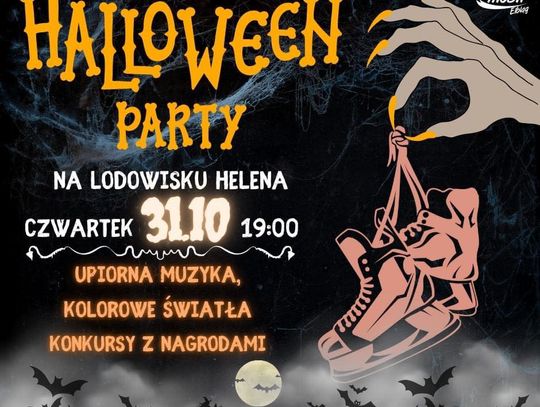 Halloween Ice-Party na lodowisku Helena