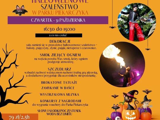 Halloweenowe szaleństwo w Parku Piekarczyka – Nie Przegap!