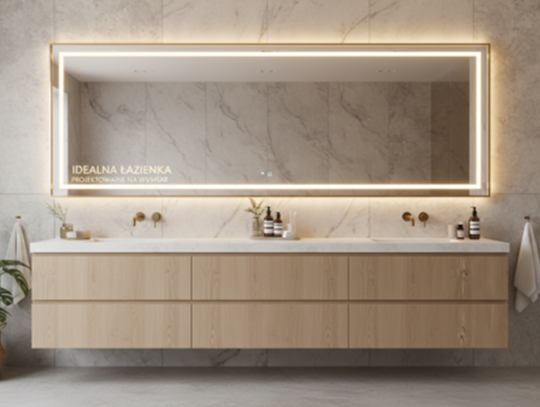 Idealna Łazienka Zaczyna Się od Lustra: Projektowanie na Wymiar