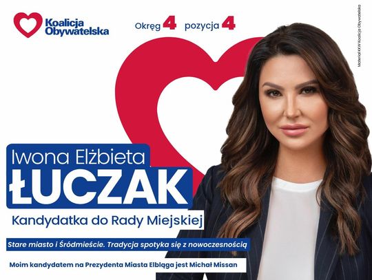 Iwona Elżbieta Łuczak: nowa perspektywa dla Elbląga