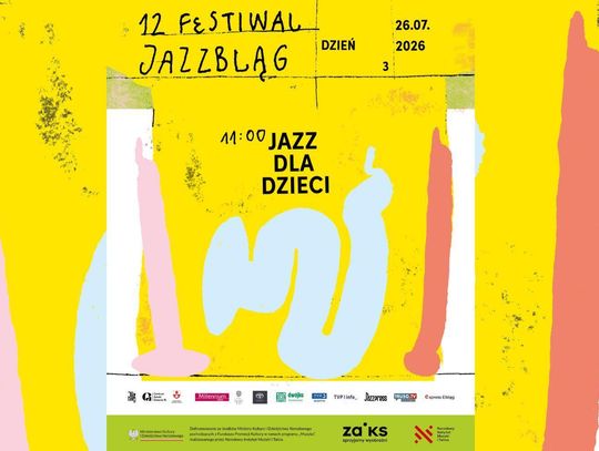 Jazz dla Dzieci na zakończenie Festiwalu Jazzbląg. Koncert dla rodzin w Galerii EL już 26 lipca
