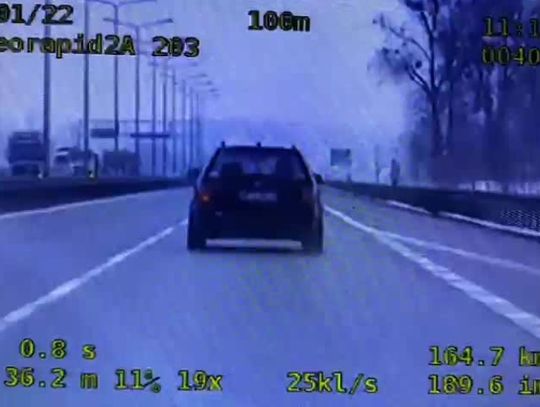 Jechał zbyt szybko i nie miał prawa jazdy [WIDEO]