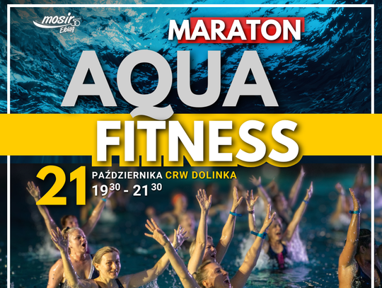 Jesienny Maraton Aqua Fitness w CRW Dolinka Jesienny Maraton Aqua Fitness w CRW Dolinka