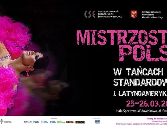 Jutro startują Mistrzostwa Polski w tańcach standardowych i latynoamerykańskich