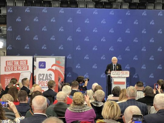 Kaczyński w Elblągu: "Będziemy bronić Zbigniewa Ziobry" [WIDEO]