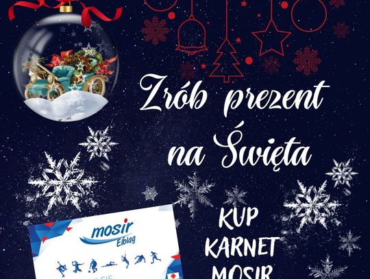 Karnet MOSiR, czyli idealny pomysł na świąteczny prezent