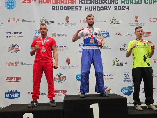 Kickboxer z Elbląga z medalami Pucharu Świata!