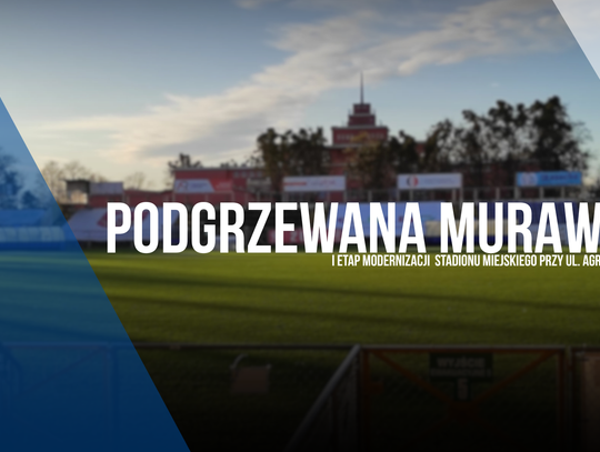 Kiedy stadion doczeka się podgrzewanej murawy? Miasto ujawnia plany