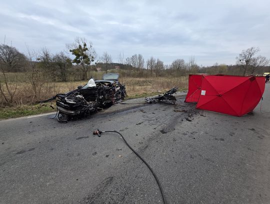 Kierowca zginął na miejscu [ZDJĘCIA]