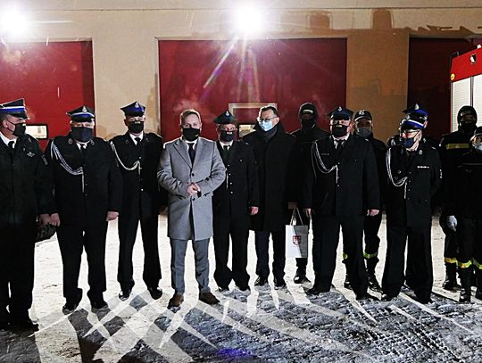 Kolejne wsparcie dla strażników ochotników- "pieniądze odebraliśmy przestępcom"!