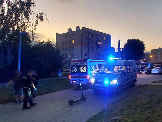 Kolejny wypadek w Elblągu na hulajnodze. Tym razem po alkoholu
