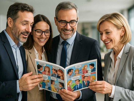 Komiks w biznesie  – jak firmy mogą wyróżnić się kreatywną komunikacją