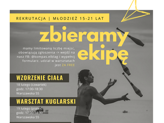 Kompas dla młodzieży. Ruszają warsztaty na W55