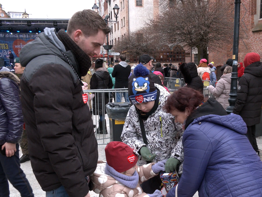 Komplet wolontariuszy WOŚP 2025