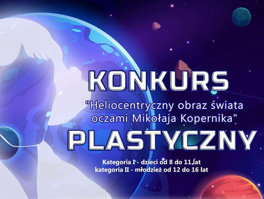 Konkurs plastyczny z Mikołajem Kopernikiem w tle