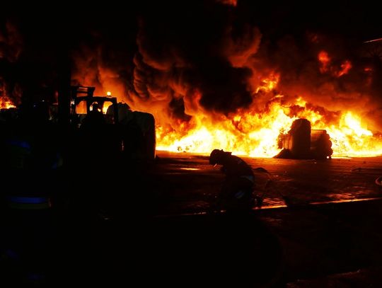 Kontrola Inspektorów Ochrony Środowiska w firmie w Gronowie Górnym