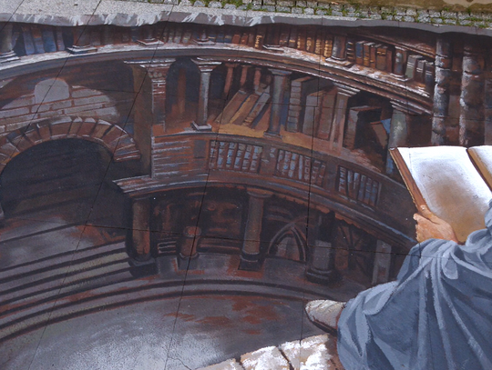 Książki ożyły na chodniku przed Biblioteką Elbląską [VIDEO]