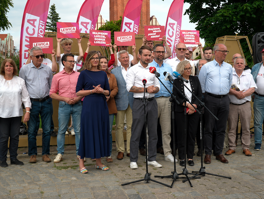 Liderzy Nowej Lewicy przyjechali do Elbląga. Padły konkretne zapowiedzi