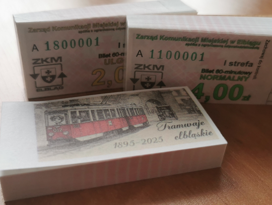 Limitowane bilety z okazji jubileuszu tramwajów