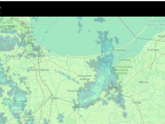 Łowcy burz wydali ostrzeżenie dla Elbląga i regionu