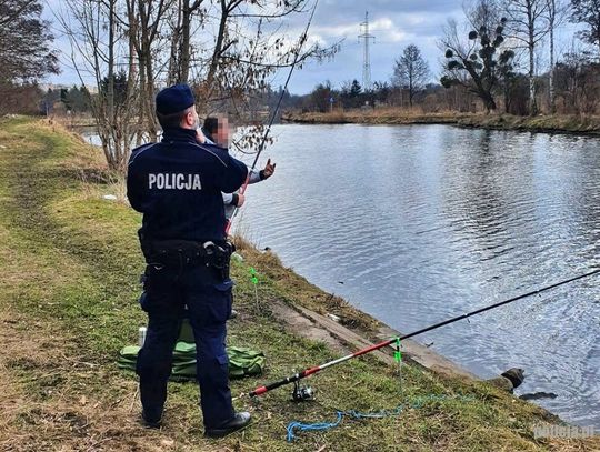 Łowił ryby. Miał przy sobie narkotyki