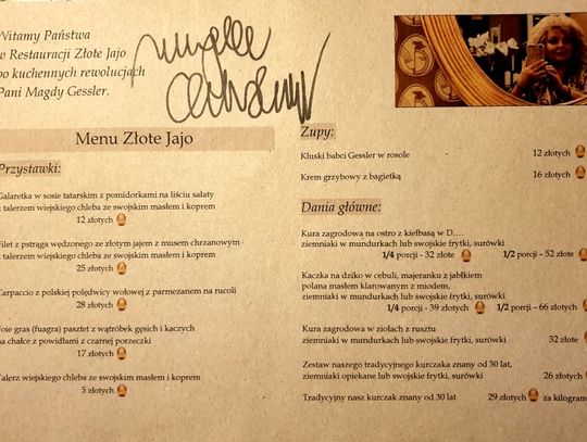 Magda Gessler podpisała się w Elblągu pod rewolucją