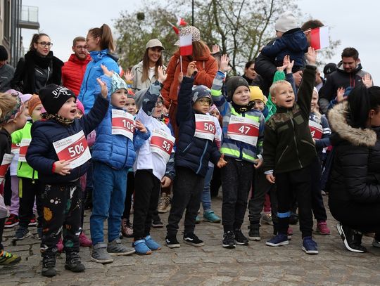 Mali elblążanie pobiegli dla Niepodległej [ZDJĘCIA]