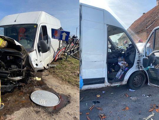 Miał ponad 3 promile, uderzył w bariery ochronne Miał ponad 3 promile, uderzył w bariery ochronne