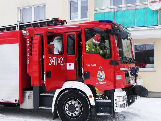 Mikołaj przyjechał "na bombach"