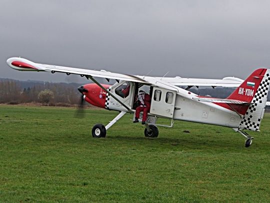 Mikołaj wyląduje na elbląskim lotnisku