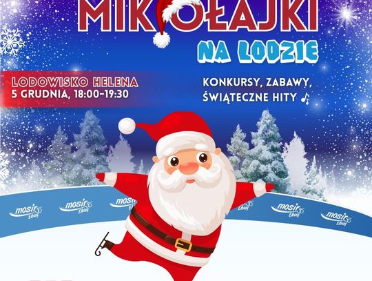 Mikołajkowa zabawa na lodzie