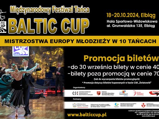 Mistrzostwa Europy Młodzieży w 10 Tańcach – perełka 24. Międzynarodowego Festiwalu Tańca Baltic Cup