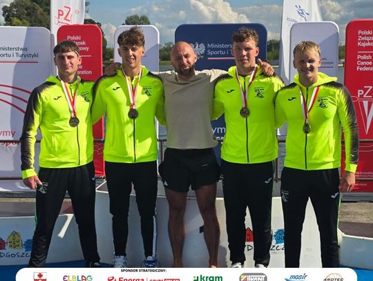 Mistrzowie Polski na wodzie! Elblążanie najlepsi w konkurencji olimpijskiej K4 500 m Mistrzowie Polski na wodzie! Elblążanie najlepsi w konkurencji olimpijskiej K4 500 m