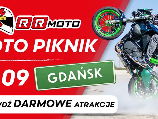 Motopiknik RRmoto już w tę sobotę 27.09 w Gdańsku!