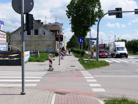 Na Al. Grunwaldzkiej ruszyły prace