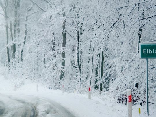 Na drogach będzie ślisko. Synoptycy wydali ostrzeżenie dla Elbląga!