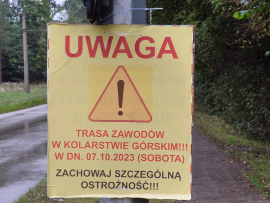Na ulicach Elbląga pojawiły się znaki ostrzegawcze