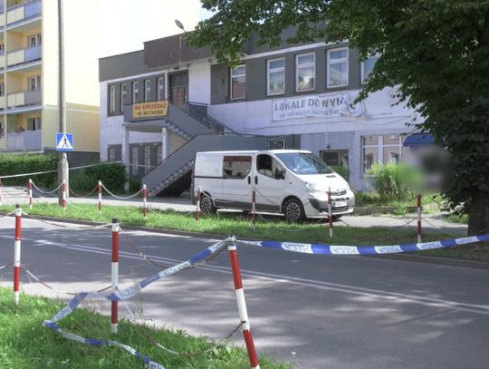 Na ulicy Wiejskiej wysadzono bankomat [RELACJA TV]
