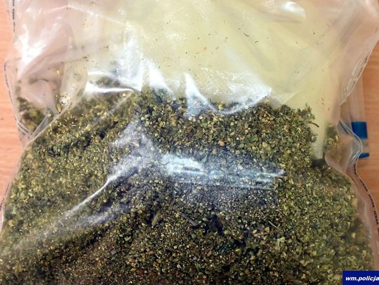 Nalot w gminie Braniewo: 4 osoby zatrzymane, ogromna ilość narkotyków zabezpieczona